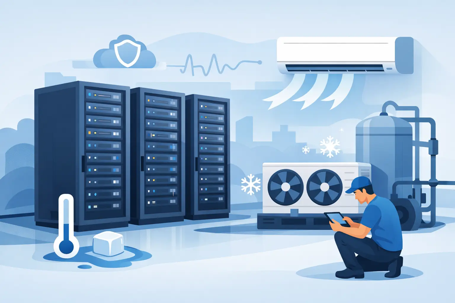 Server Room Cooling Solutions That Prevent Downtime